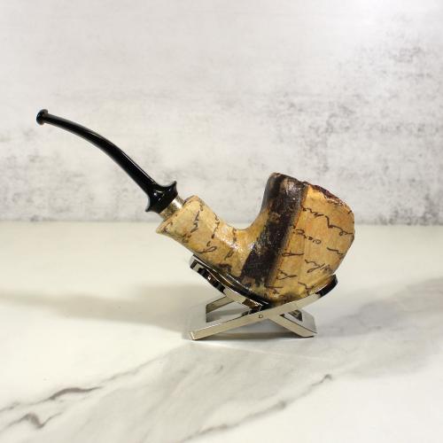 Erik Nording Freehand Script Bent Fishtail Pipe (EN167)