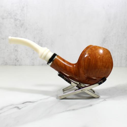 Erik Nording Royal Flush Joker White Stem Fishtail Pipe (EN198)