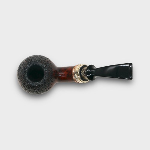 Erik Nording Double Silver Brown #3 Fishtail Pipe (EN255)