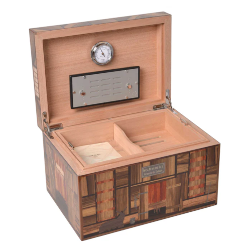 Elie Bleu El Secadero St Jean De Luz Humidor - 75 Cigar Capacity