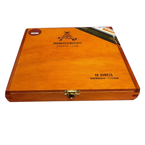 Empty Montecristo Dante Cigar Box