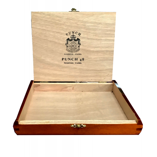 Empty Punch 48 Cigar Box Empty Punch 48 Cigar Box