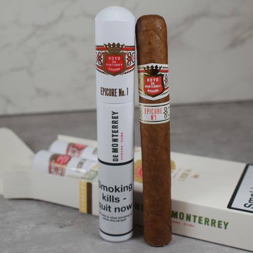 Hoyo de Monterrey Epicure No. 1 Tubed Cigar - 1 Single