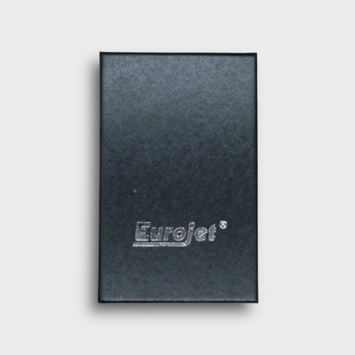 Eurojet Jet Lighter with Punch Cut and Rest - Gunmetal & Black