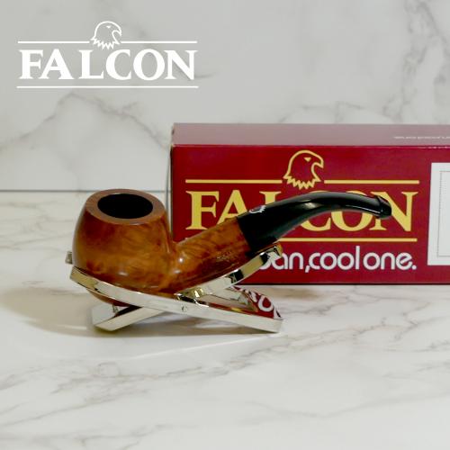 Falcon Coolway Sport Brown Smooth 6mm Filter Fishtail Pipe (FAL399)