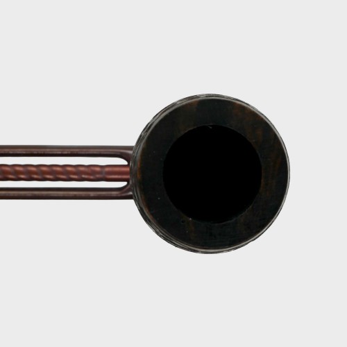 Falcon Extra Brown Rustic Straight Dental Pipe (FAL652)