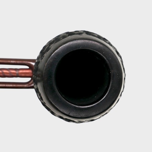 Falcon Extra Brown Rustic Bent Fishtail Pipe (FAL682)