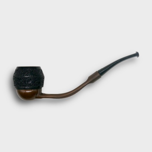 Falcon Extra Brown Rustic Bent Fishtail Pipe (FAL711)