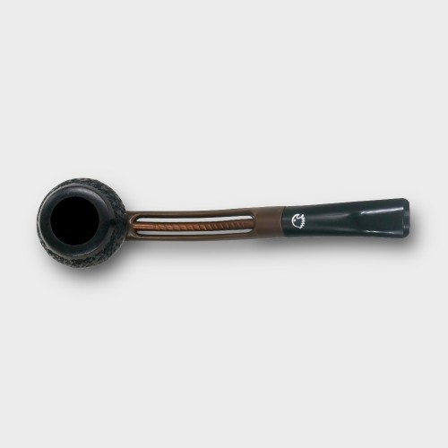 Falcon Extra Brown Rustic Bent Fishtail Pipe (FAL711)