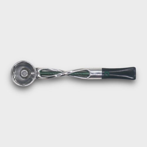 Falcon Shillelagh Twist Replacement Stem - Chrome & Green