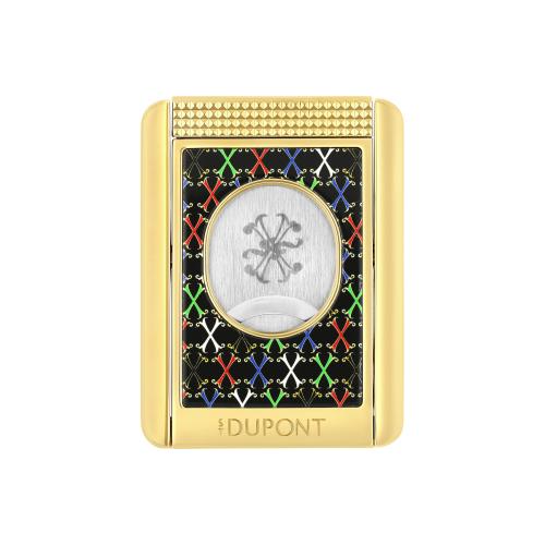 ST Dupont Cigar Cutter & Cigar Stand - Fuente Black & Golden