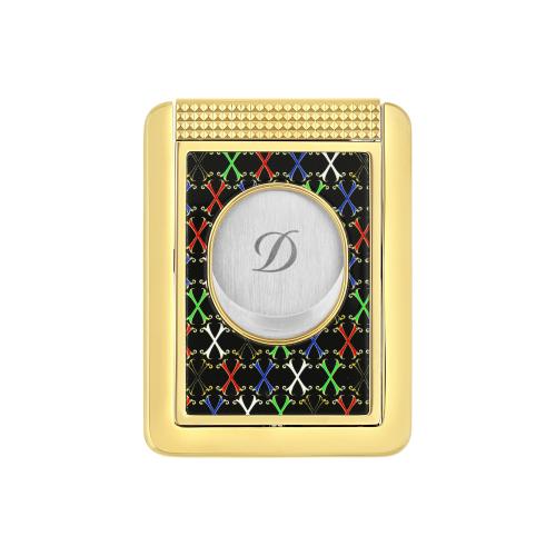 ST Dupont Cigar Cutter & Cigar Stand - Fuente Black & Golden