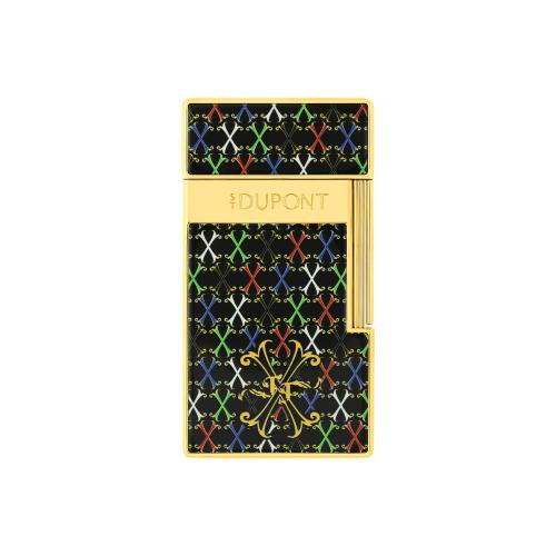 ST Dupont Lighter - Biggy - Fuente Black & Golden
