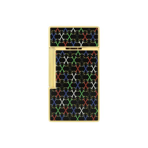 ST Dupont Lighter - Biggy - Fuente Black & Golden