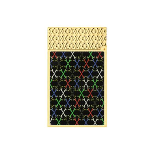ST Dupont Lighter - Le Grand -  Fuente Yellow Gold