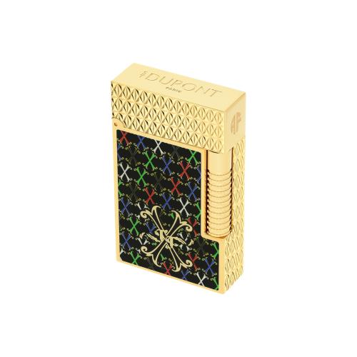 ST Dupont Lighter - Le Grand -  Fuente Yellow Gold