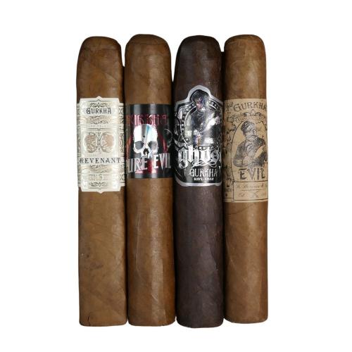Gothic Gurkha Cigar Sampler - Halloween - 4 Cigars
