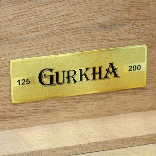 LIMITED EDITION - Gurkha 35th Anniversary Wood 150 Count Humidor - 75 Cigars Included