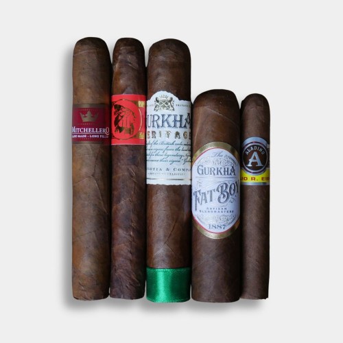 FLASH SALE - Gurkha Chance To Win Cigar Sampler - 5 Cigars