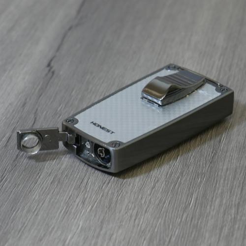 Honest Welton Cigar Lighter - Chrome (HON153)