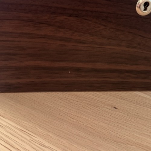 SLIGHT SECONDS Belfast Walnut Veneer Humidor - 75 Capacity