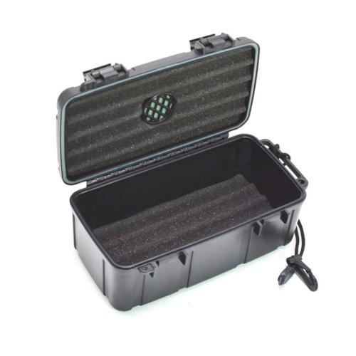 Rugged Structure Travel Humidor - 10 Cigar Capacity