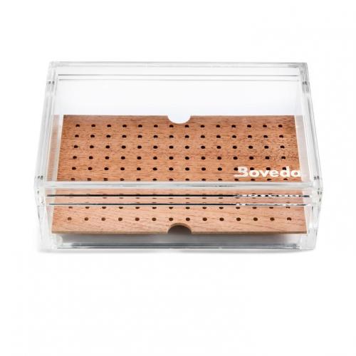 Boveda Small Acrylic & Cedar Humidor - 20 Cigar Capacity - End of Line