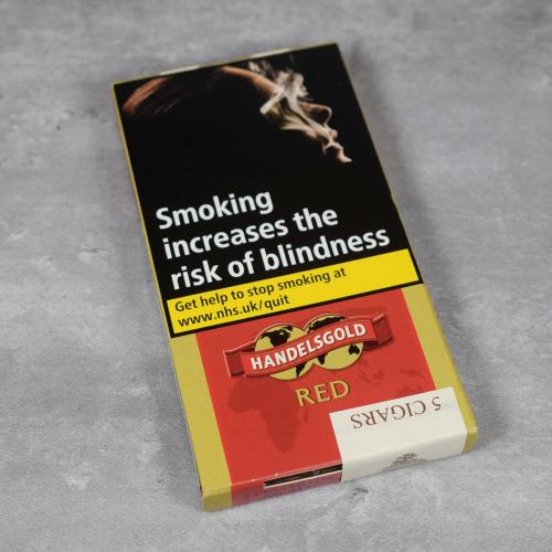 Handelsgold Cigarillos Red Cigars - Pack of 5 (End of Line)