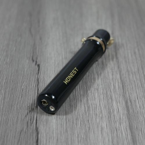 Honest Lydia Cigarette Lighter - Black (HON16) (End of Line)