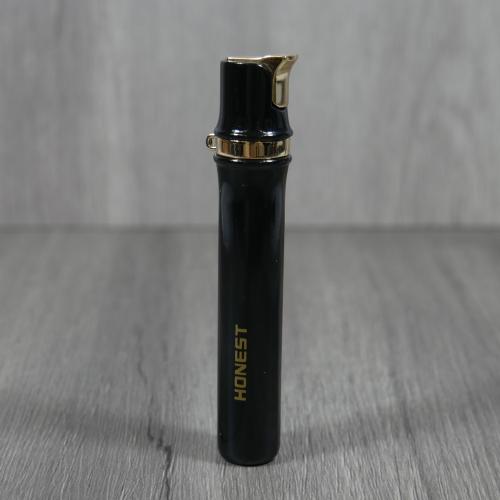 Honest Lydia Cigarette Lighter - Black (HON16) (End of Line)