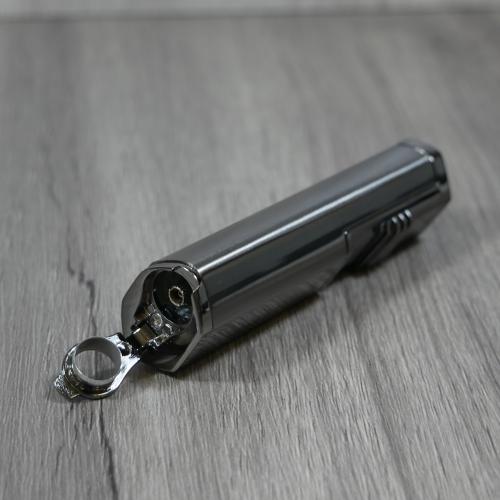 Honest Hutton Cigar Lighter - Gunmetal (HON46) - End of Line