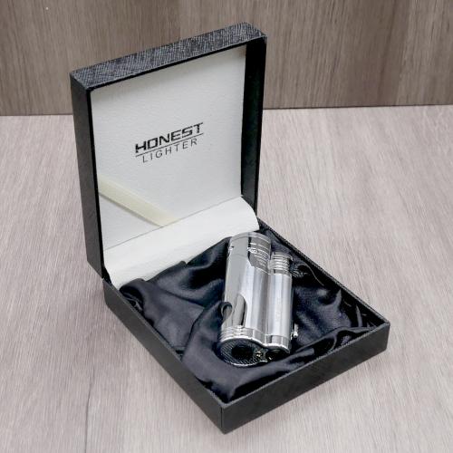 Honest Tarn Cigar Lighter - Chrome (HON225)
