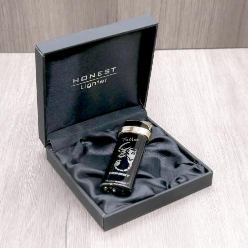 Honest Malbis Cigar Lighter - Black (HON216)
