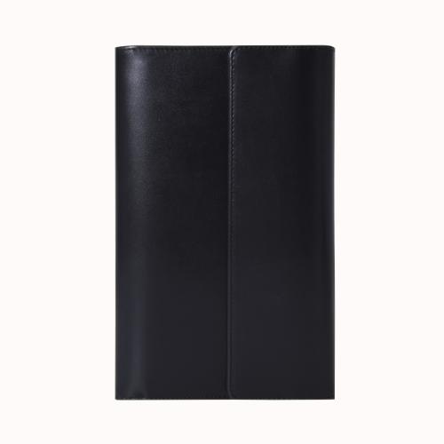Hunters & Frankau x Ettinger Leather Cigar Wrap - Navy Blue & Orange - 5 Cigar Capacity