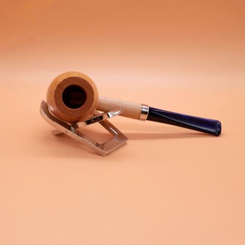 Missouri Corn Cob Imperial Blue Hardwood Straight Pipe