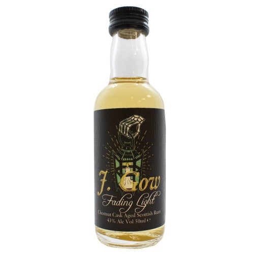 J. Gow Fading Light Rum Miniature - 43% 5cl