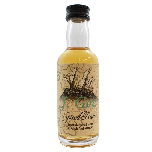 J. Gow Spiced Rum Miniature - 40% 5cl J. Gow Spiced Rum Miniature - 40% 5cl