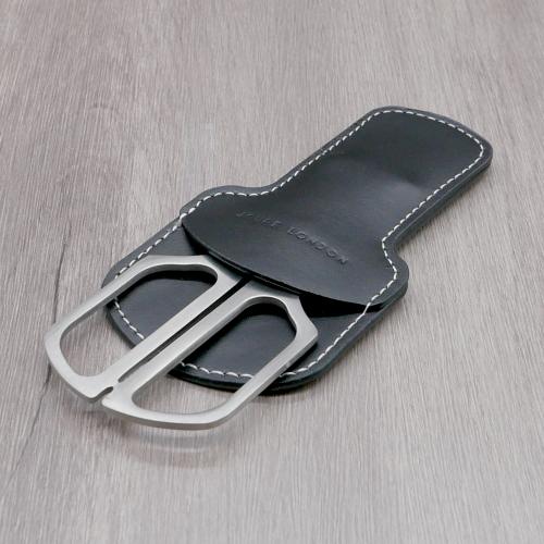 J Cure London Chrome Cigar Scissor Cutter (End of Line)