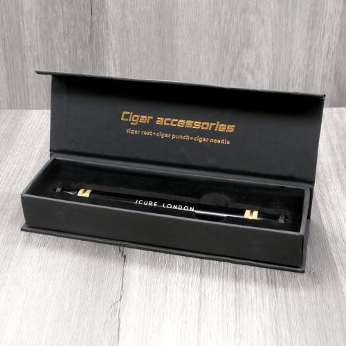 J Cure Magic Stick Punch Cutter & Cigar Tools - Black (End of Line)