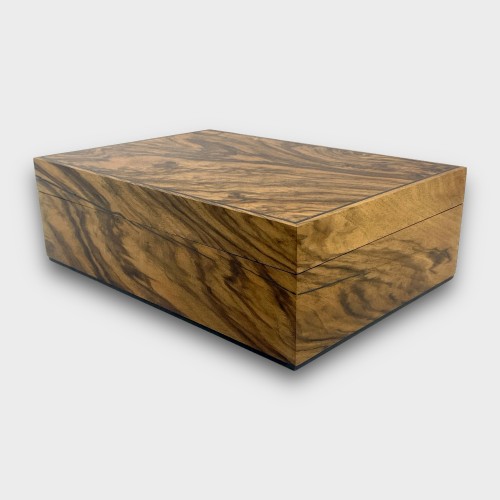 Jonathon Vaiksaar Natural Small Regular Humidor - Walnut - 70 Cigar Capacity
