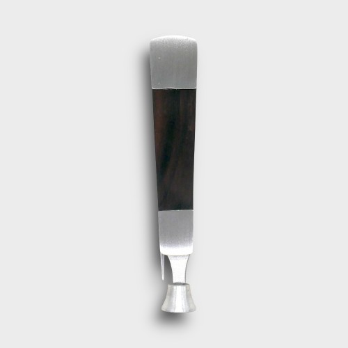 Passatore Pipe Knife Tool with Tamper & Prod - Matt Chrome & Wood