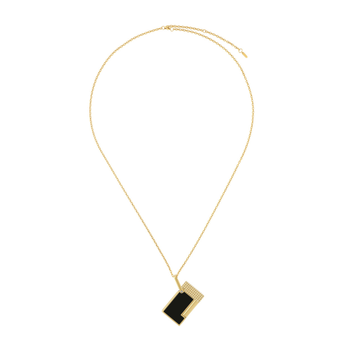ST Dupont Lighter Necklace - Gold & Black
