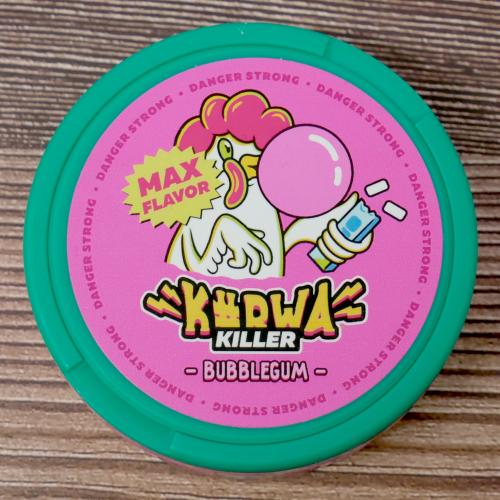 Kurwa Killer 50mg Nicotine Pouches - Bubblegum - 1 Tin - End of Line