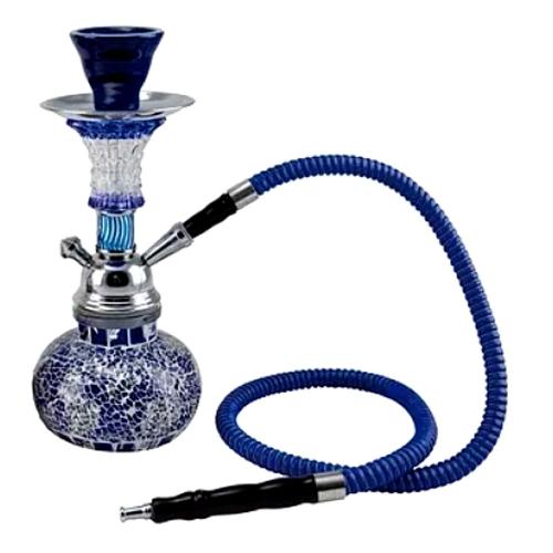 BLACK FRIDAY - Champ Al Malik Laayoune Shisha Pipe - Blue