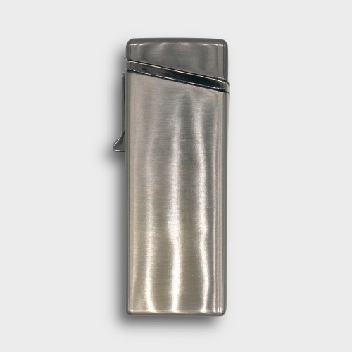 Eurojet Jet Lighter with Punch Cut and Rest - Gunmetal & Black