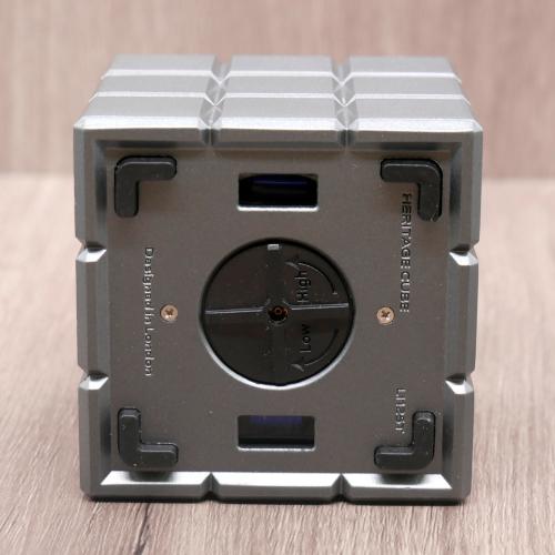 Colibri Heritage Cube Table Lighter - Charcoal