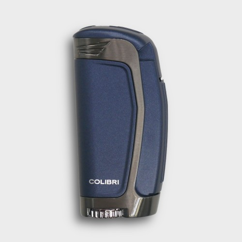 Colibri E3 Triple Jet Flame Lighter - Navy & Gunmetal