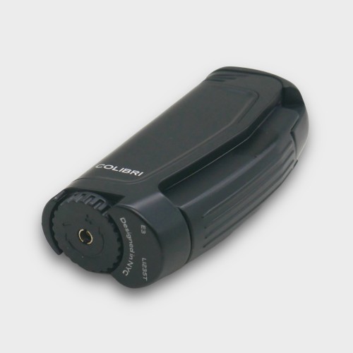 Colibri E3 Triple Jet Flame Lighter - Black