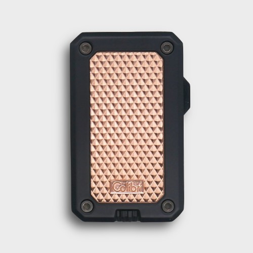 Colibri Rally Single-jet Flame Lighter - Black & Rose