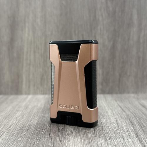 Colibri Rebel - Double Jet Flame Lighter - Rose Gold